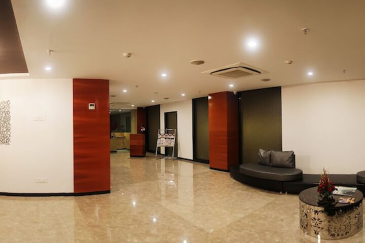 Interior entrance