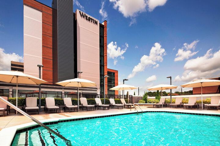 Rooftop pool