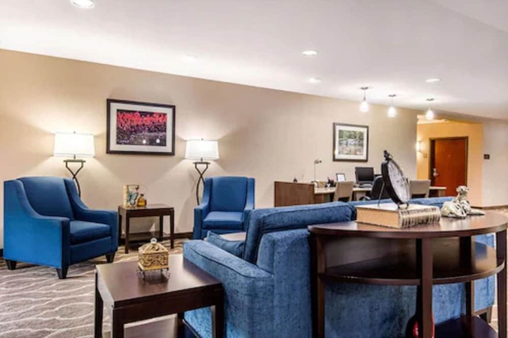 Lobby sitting area