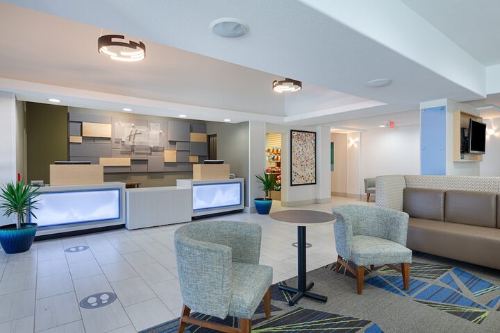 Lobby sitting area