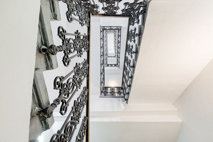 Interior entrance