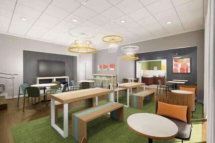 Breakfast area