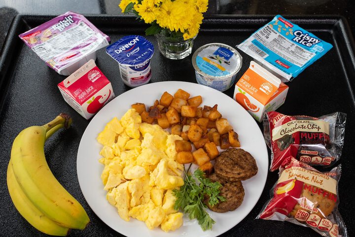 Breakfast buffet