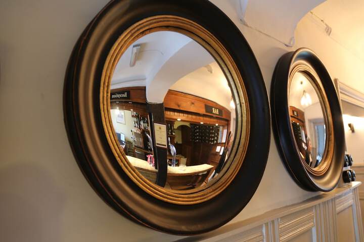 Interior entrance