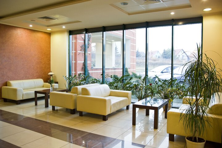 Lobby sitting area