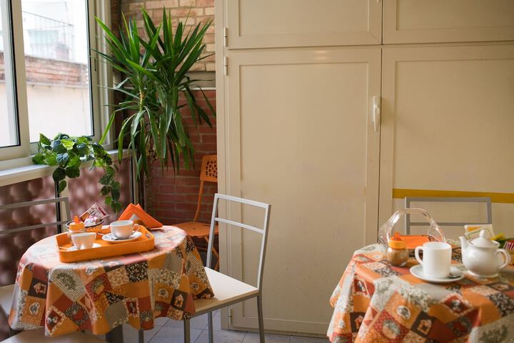 Breakfast area