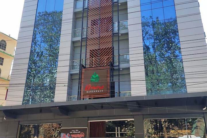 Exterior of Hotel Dmore Bandarban