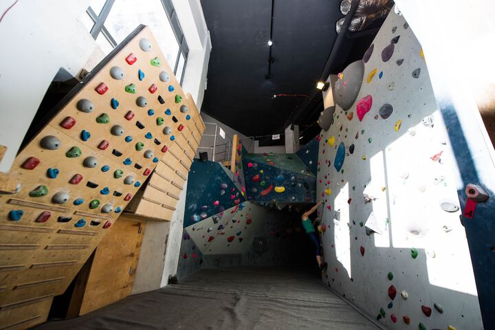 Rock climbing wall - indoor