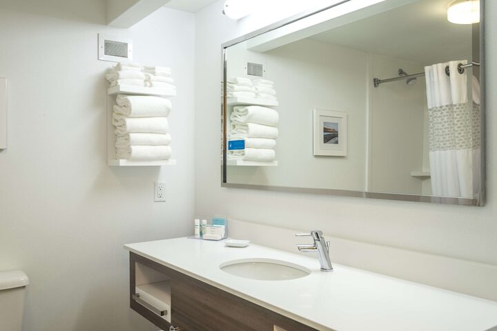 1 King Mobility Accessible Roll in Shower with Sofa Bed (1 of 22)