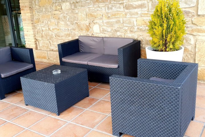 Lobby sitting area