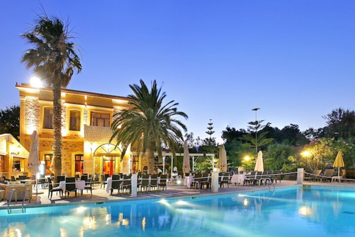 Exterior of Grecian Castle Hotel