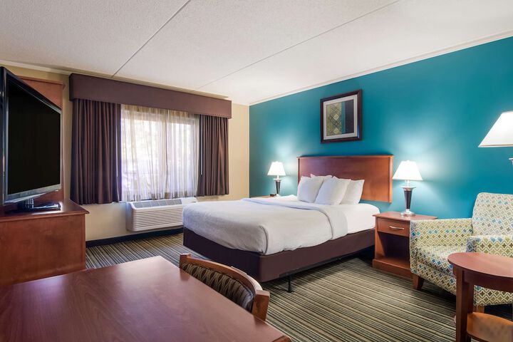 1 Queen Bed Microwave, Refrigerator, Coffee Maker Full Breakfast (9 of 26)
