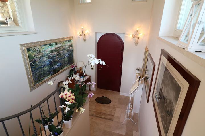 Interior entrance