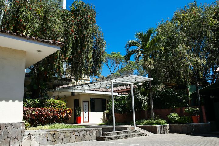 Interior entrance