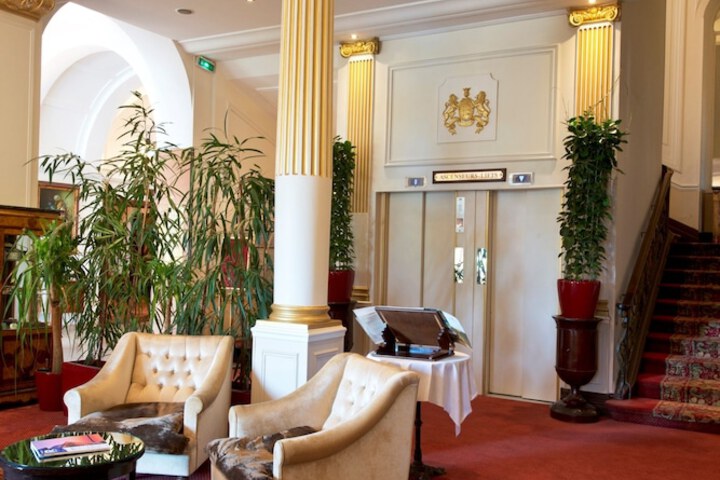 Interior entrance
