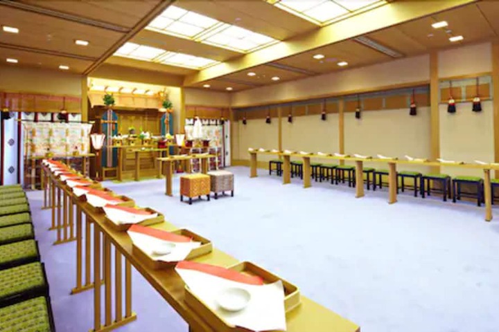 Indoor wedding