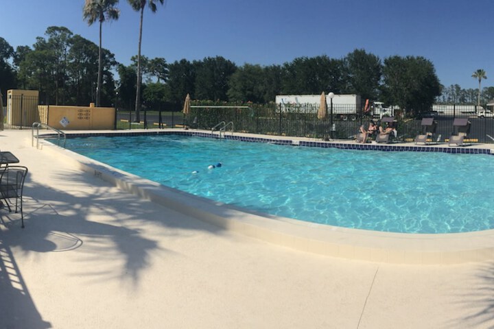 Outdoor pool