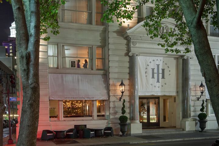 Front of property - evening/night