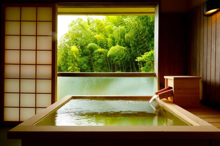 Kimono Decorated Tatamijiki no Yado Rakuzan Yasuda