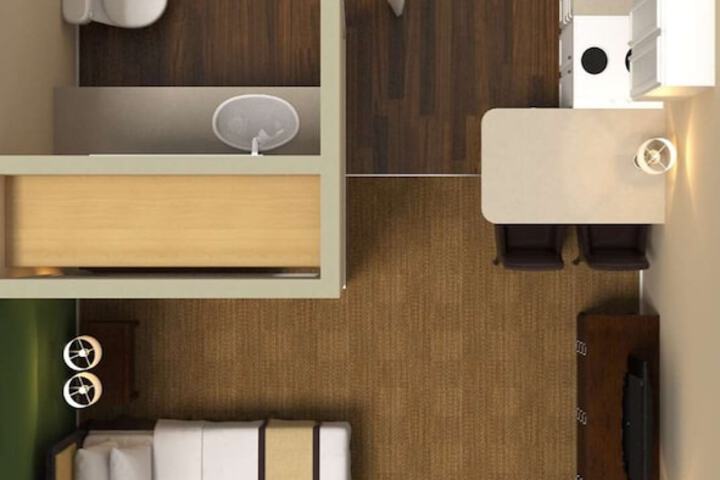 Studio Queen Bed Accessible (6 of 14)