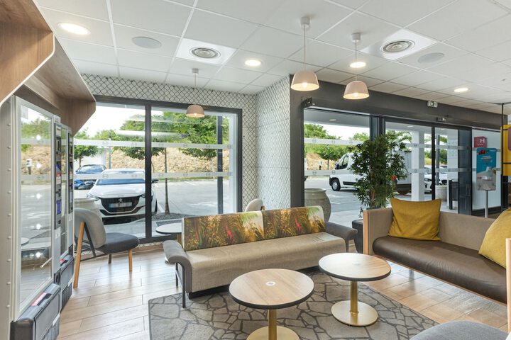 Interior entrance