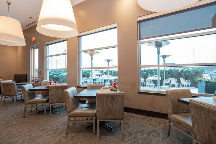 Breakfast area