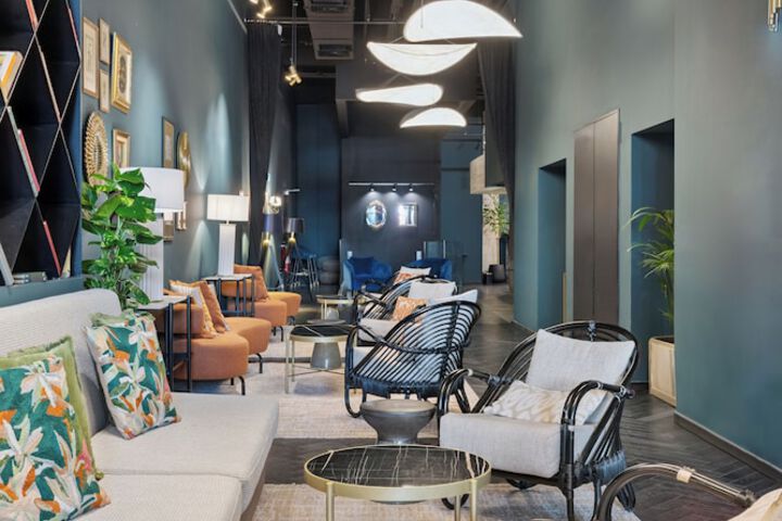 Lobby sitting area