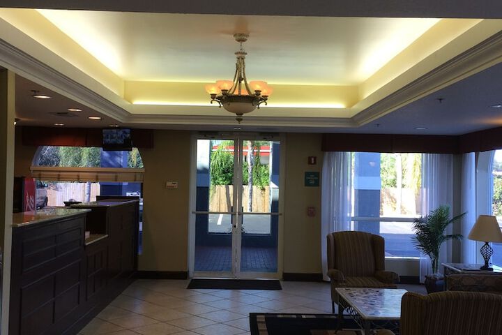 Interior entrance
