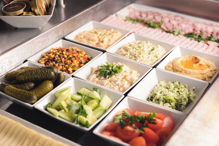 Breakfast buffet