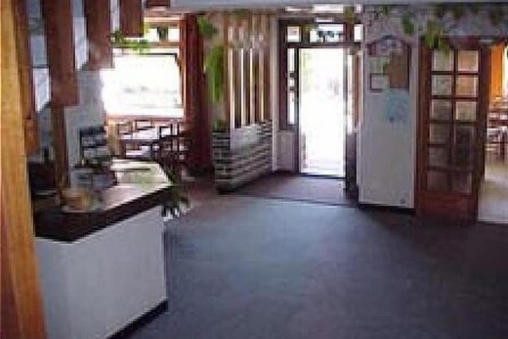 Interior entrance