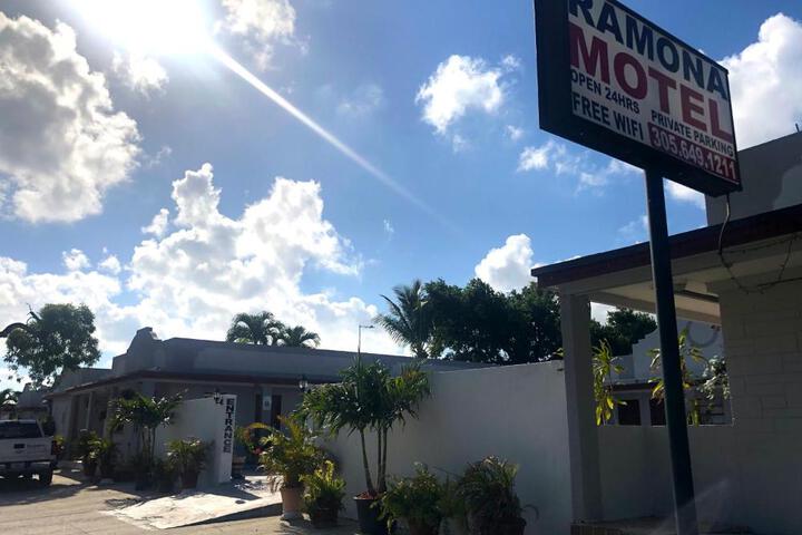 Exterior of Ramona Motel