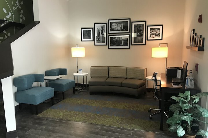 Lobby sitting area