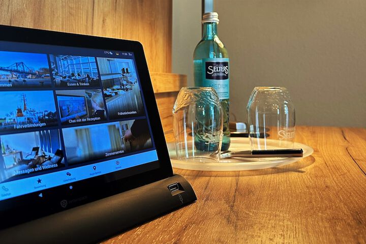 In-room business center