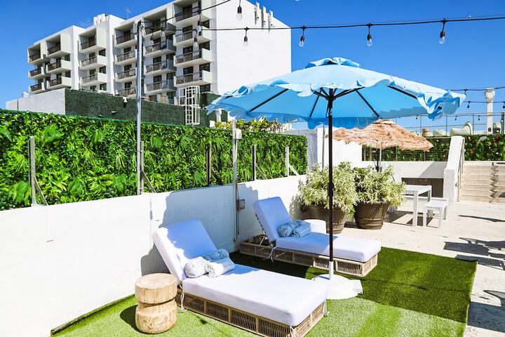 Rooftop terrace