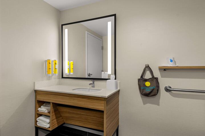 1 King Bed with Walk in Shower (15 of 16)