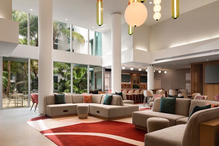 Lobby sitting area
