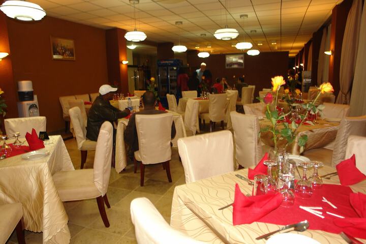 Breakfast area