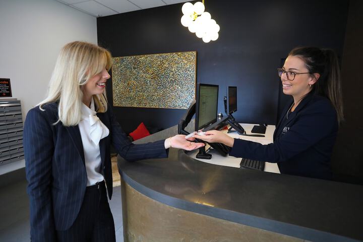 Concierge desk