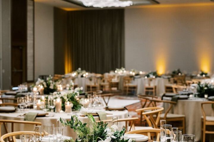 Indoor wedding
