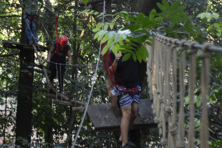 Ziplining