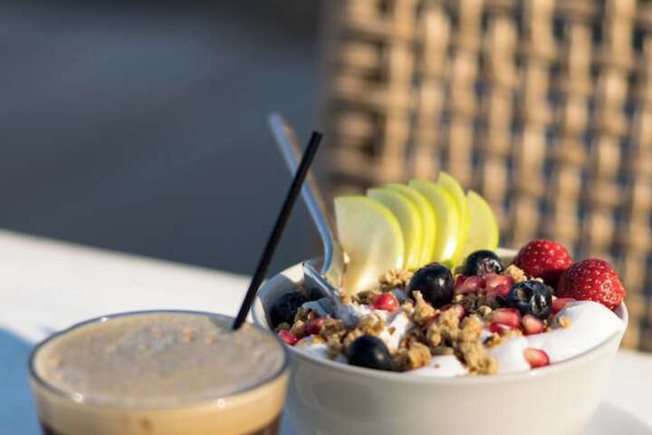 Breakfast area