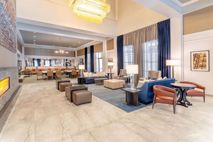 Lobby sitting area