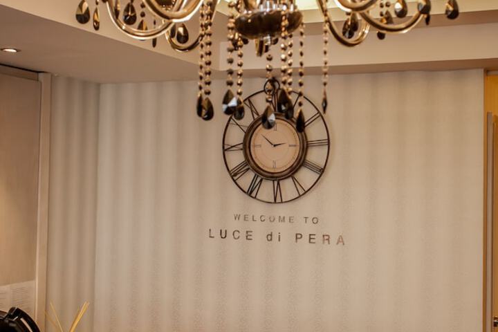 Interior entrance