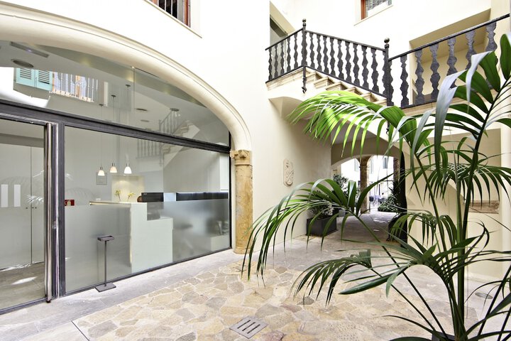 Interior entrance