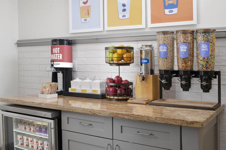 Breakfast area