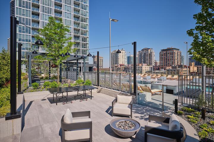 Rooftop terrace