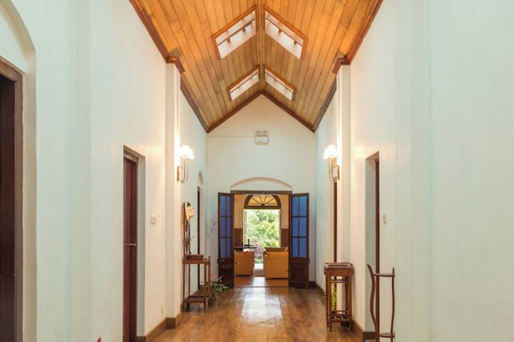 Interior entrance