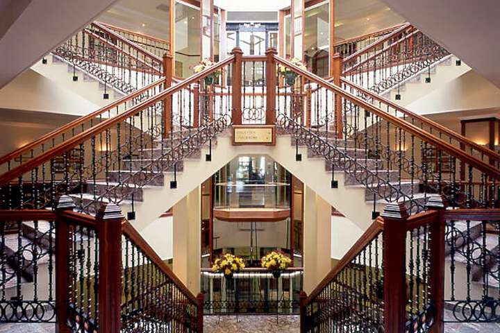 Interior entrance