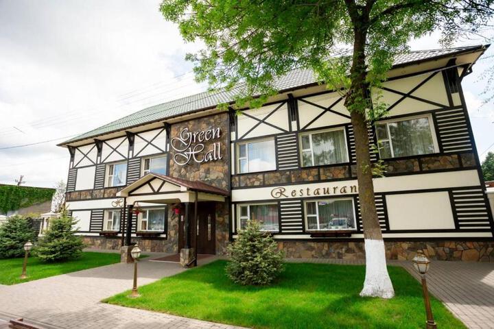 Exterior of Green Hall Hotel