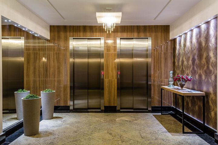 Interior entrance